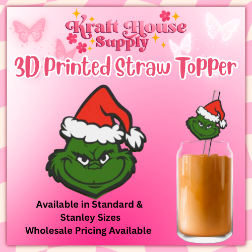 3D Printed Straw Topper #17