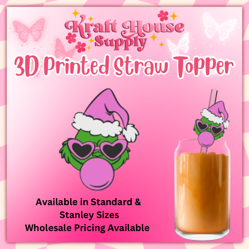 3D Printed Straw Topper #27
