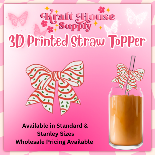 3D Printed Straw Topper #25