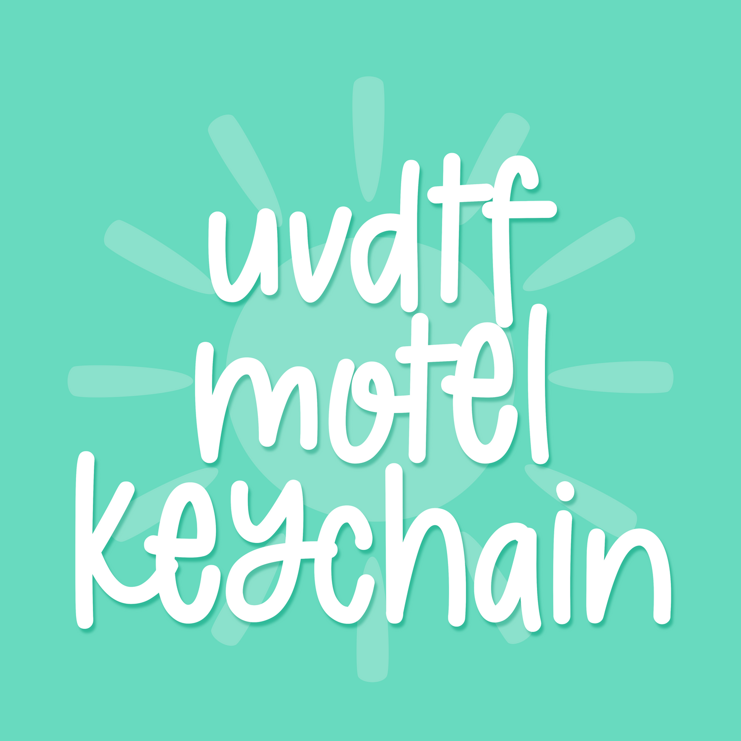 Motel Keychain Decals