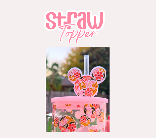 Floral Mouse 3D Topper
