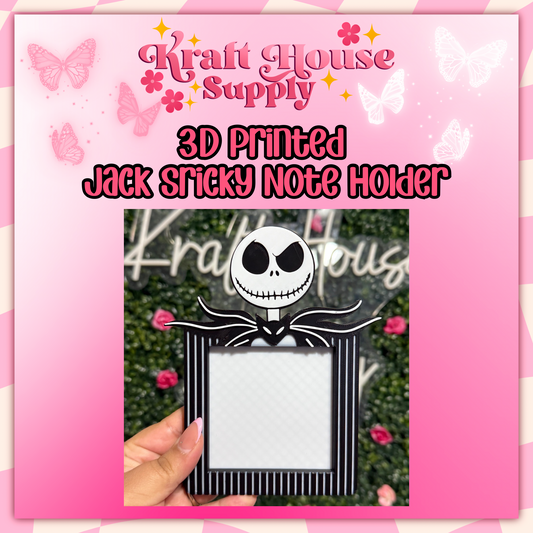 3D Printed Jack Sticky Note Holder