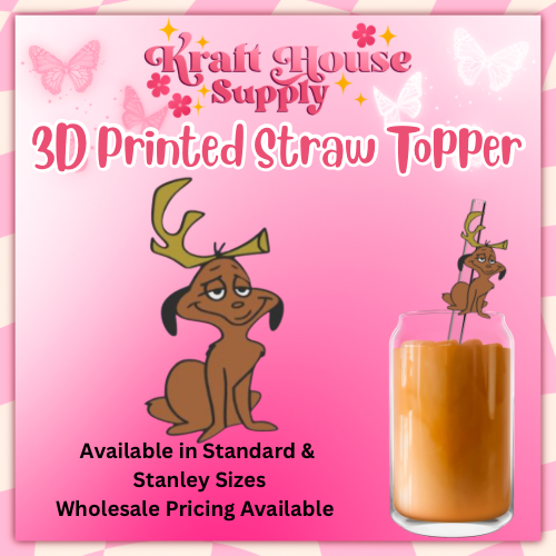 3D Printed Straw Topper #26