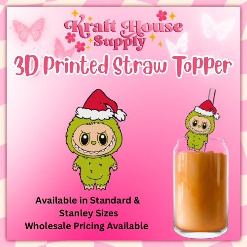 3D Printed Straw Topper #28